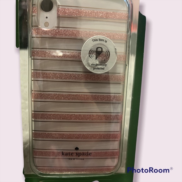 BNWT KATE SPADE IPHONE XR PHONE CASE! Protective, beautiful sparkling. 😍😍😍 - Picture 4 of 4